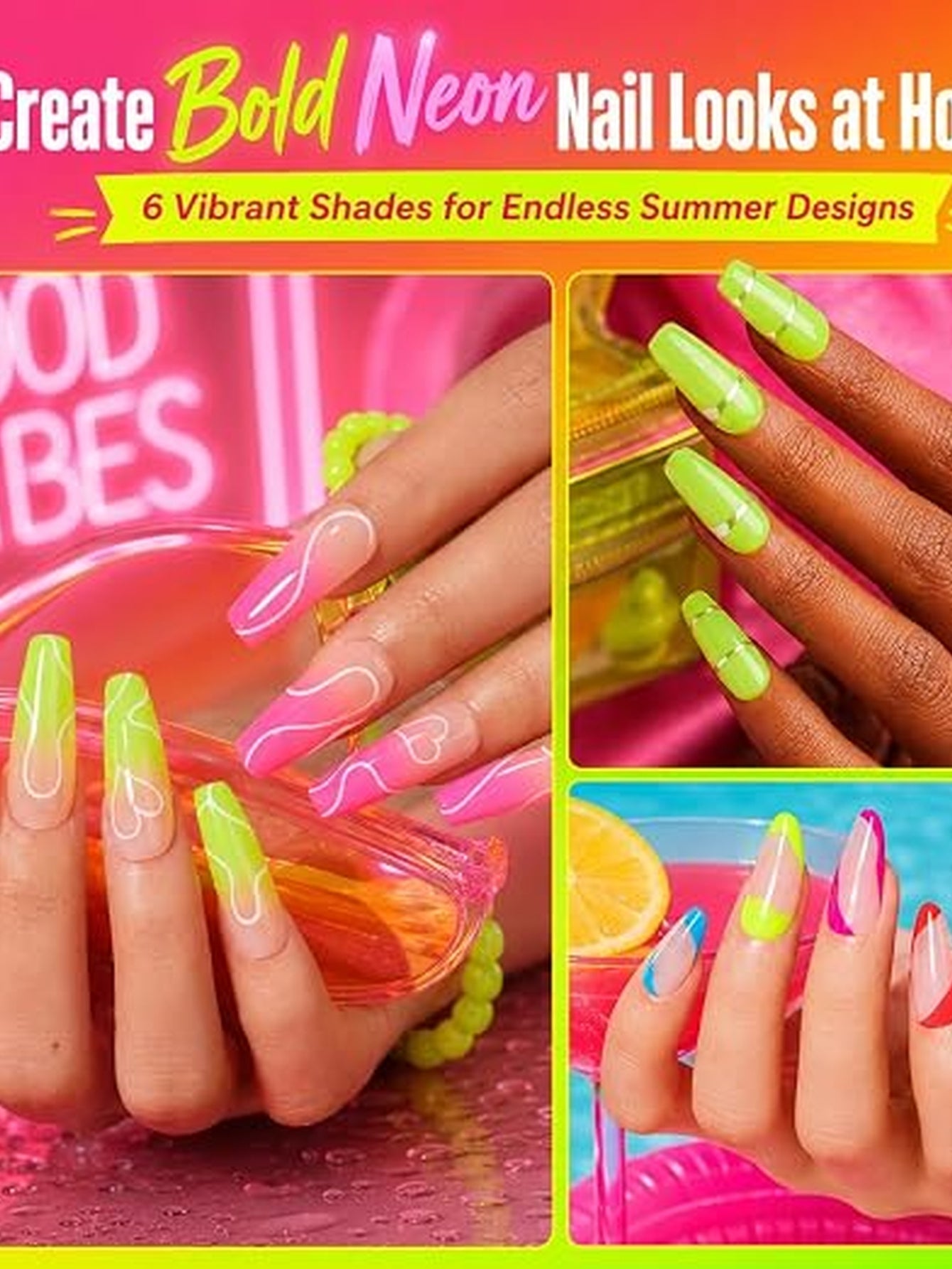 Neon Hema Free Gel Nail Polish