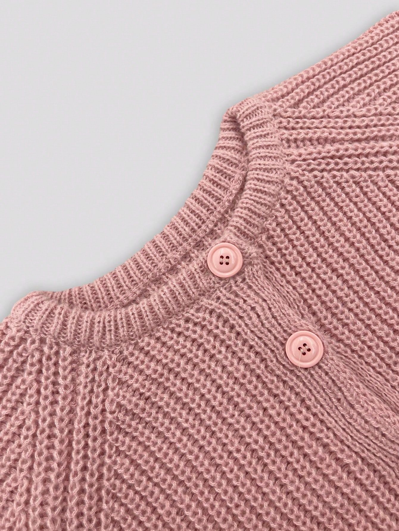 Cozy Chunky Knit Button Up Cardigan