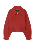 Oversized Zip Up Canvas Jacket
