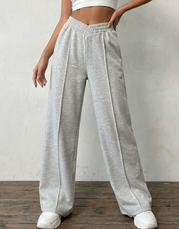High Waisted Relaxed Fit Comfy Pants