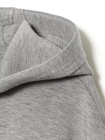 Oversized Cropped Zip Up Hoodie