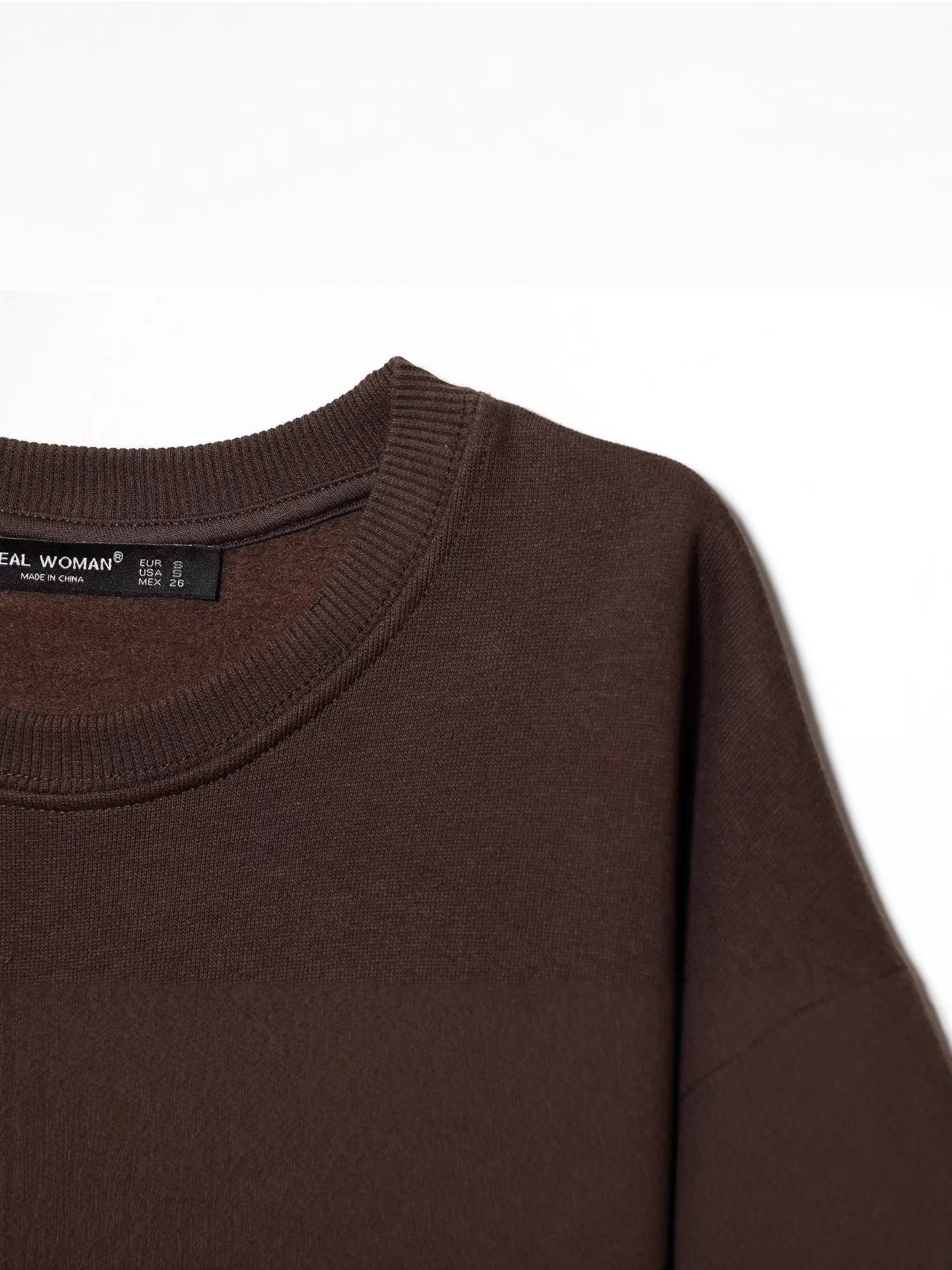 Ruffle Bow Graphic Fleece Sweatshirt