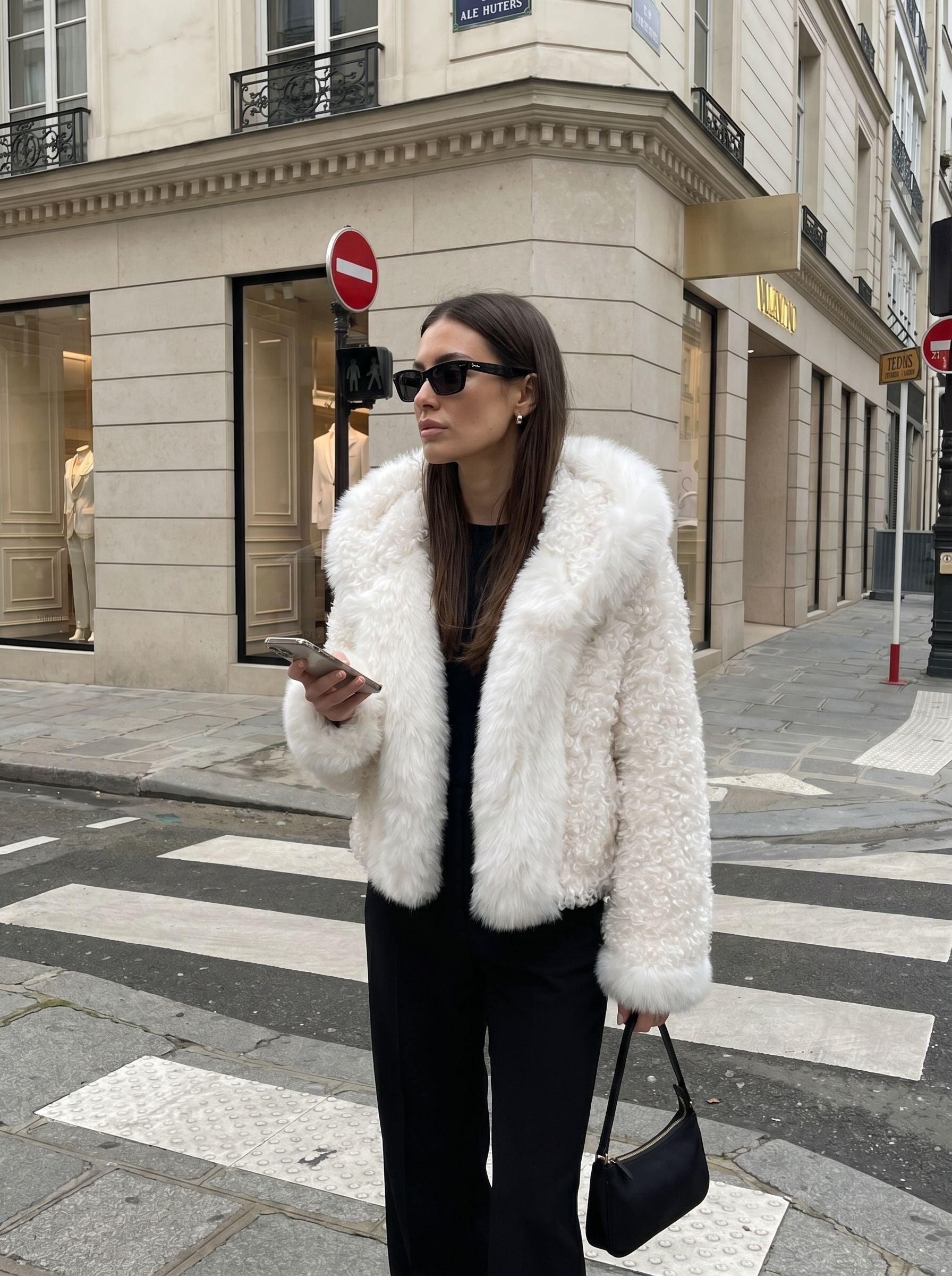 Cozy Plush Faux Fur Jacket