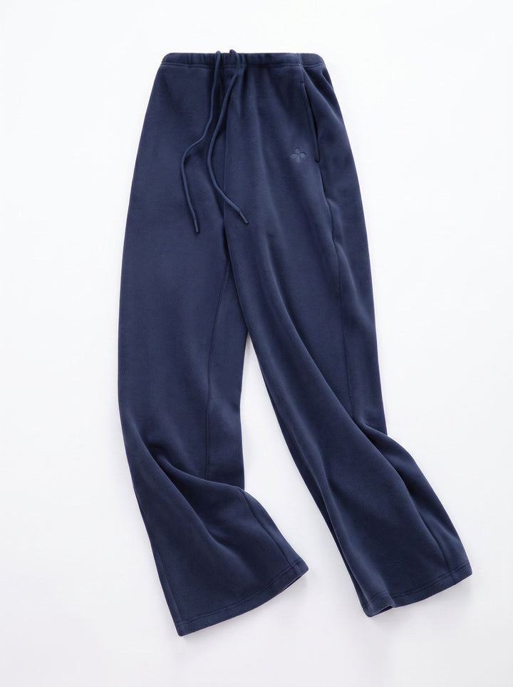 Comfy Velour Wide Leg Pants