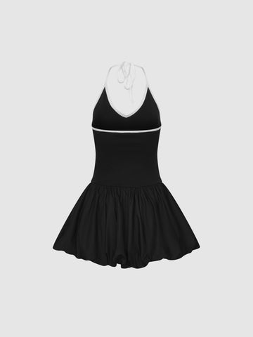 Urban Revivo Strappy Balloon Mini Dresses
