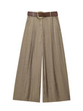 High Waisted Shimmer Wide Leg Pants