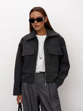 Oversized Zip Up Knit Cardigan