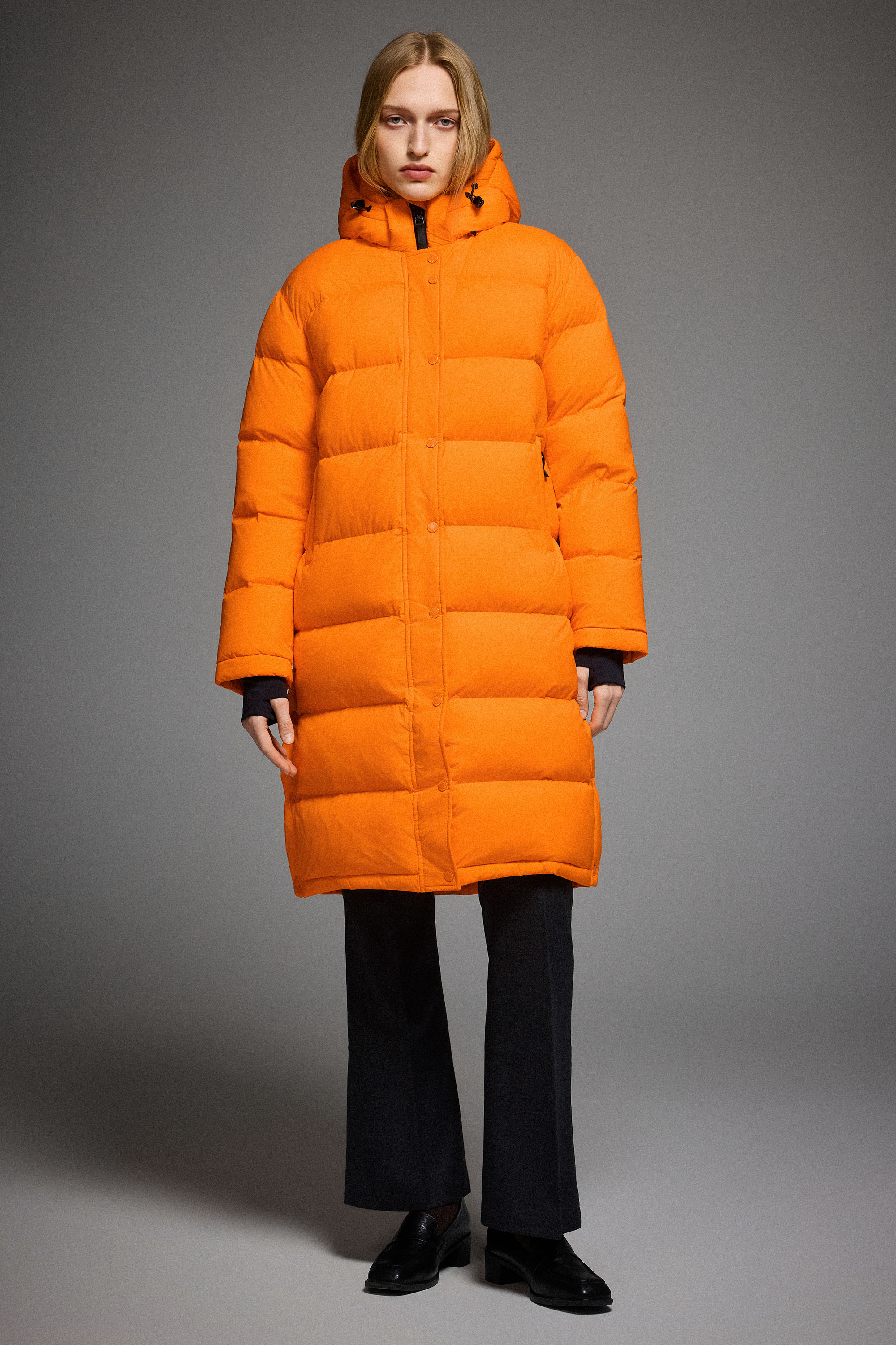 Cozy Hooded Long Puffer Coat