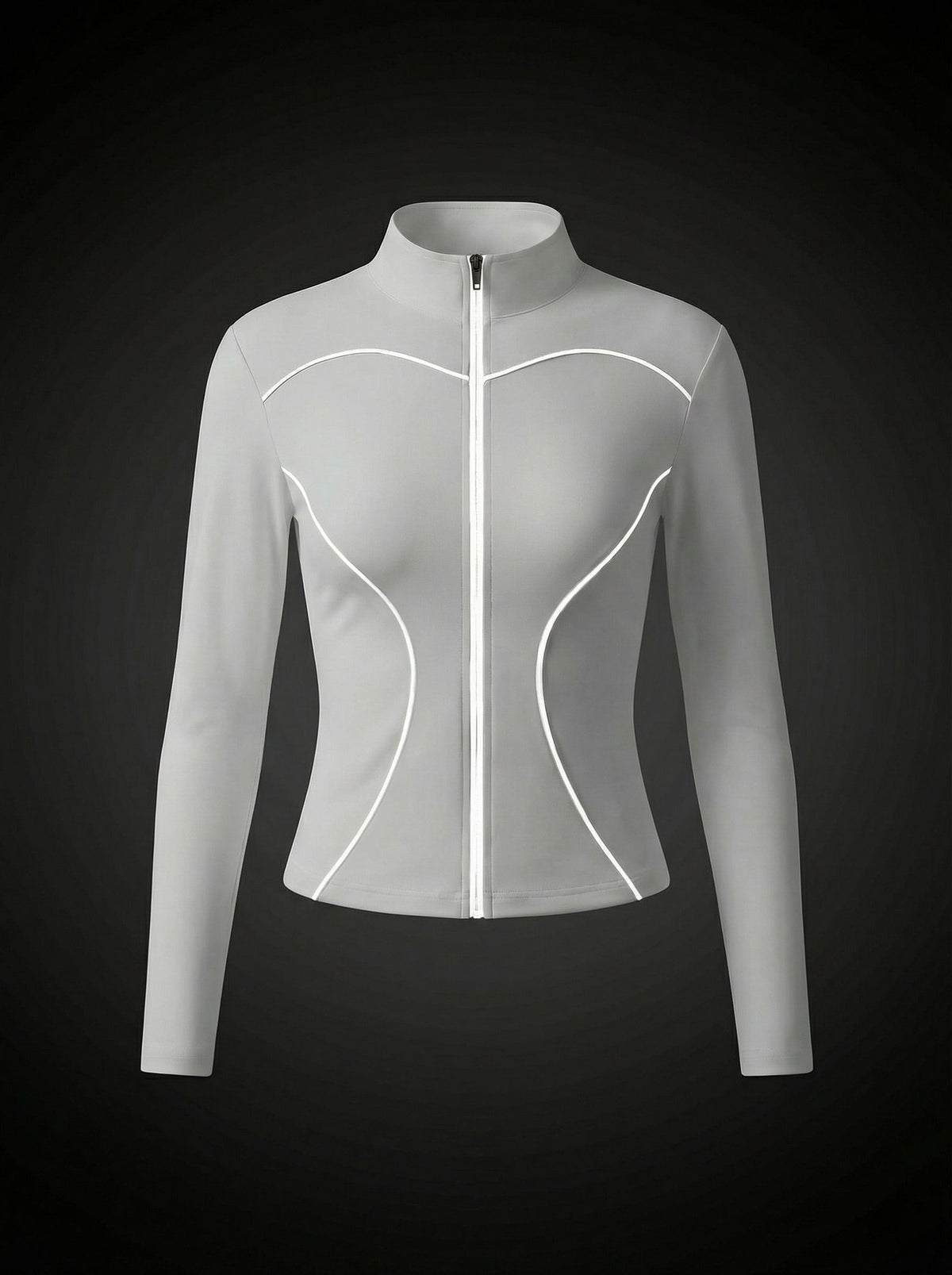 High-Neck Breathable Sporty Jacket