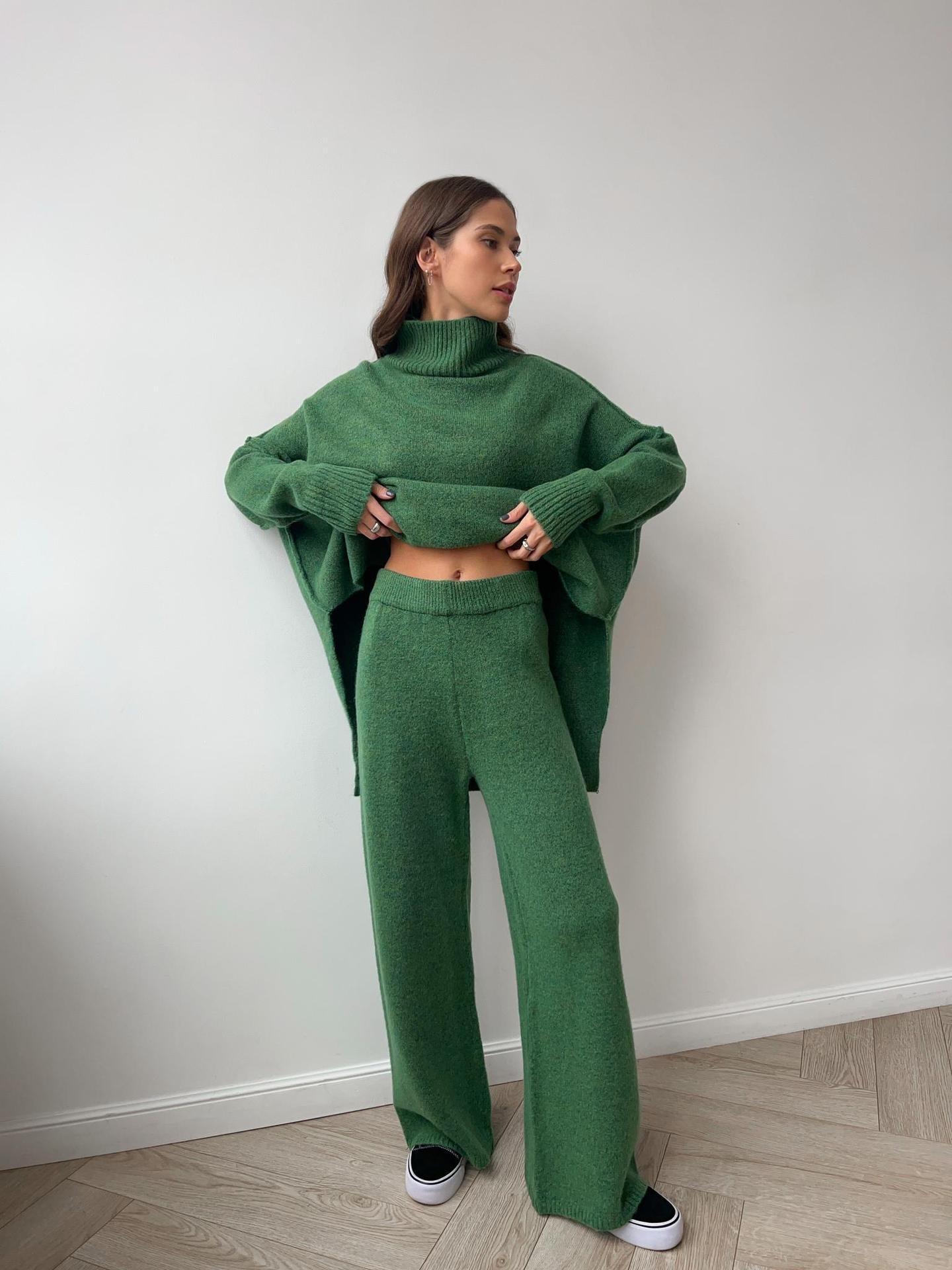 Cozy Oversized Knit Lounge Set