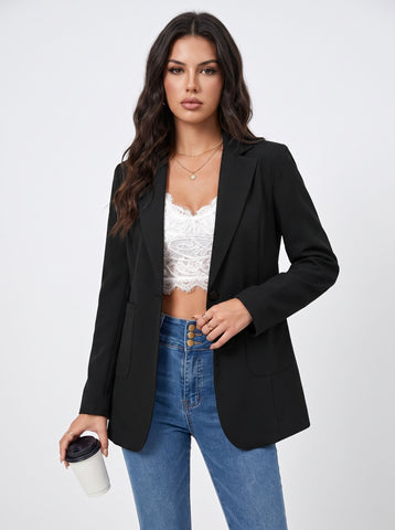 Casual Slim Fit Women Blazer Jacket