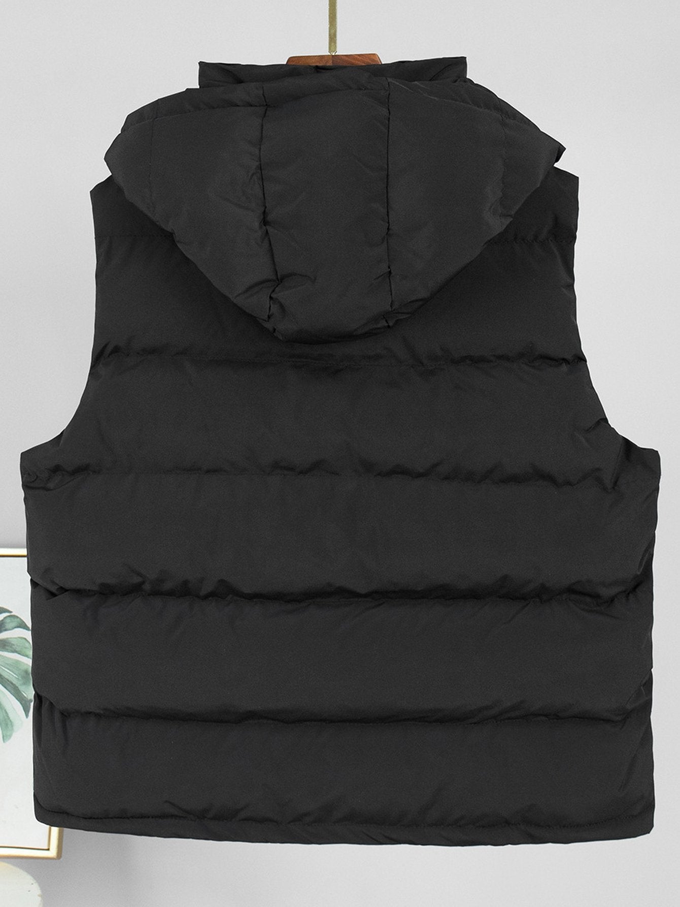 Cropped Puffer Vest Outerwear