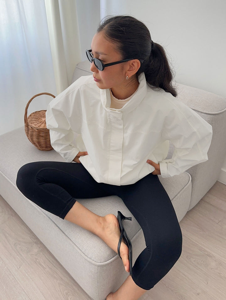Minimalist Lightweight Snap Front Jacket