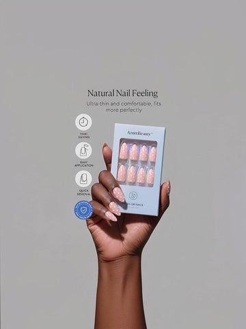 Cute Polka Dot Almond Press On Nails