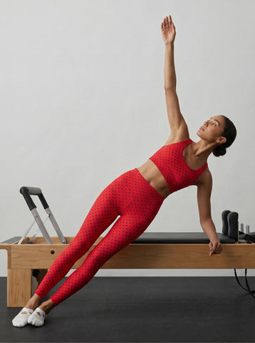 High Waisted Polka Dot Yoga Leggings