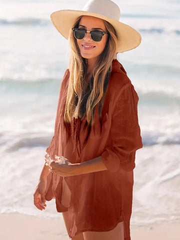 Casual Lightweight Button Shirt