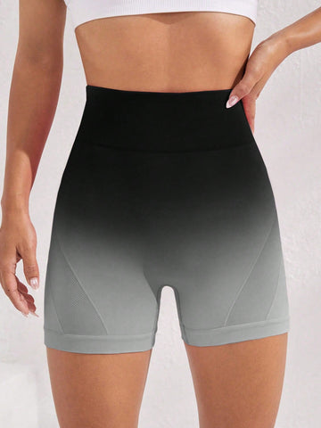Seamless Fitted Stylish Yoga Shorts