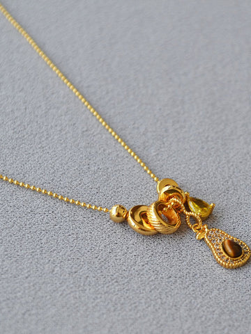 Elegant Dainty Gold Layered Necklace