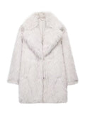 Luxurious Plush Oversized Faux Fur Coat
