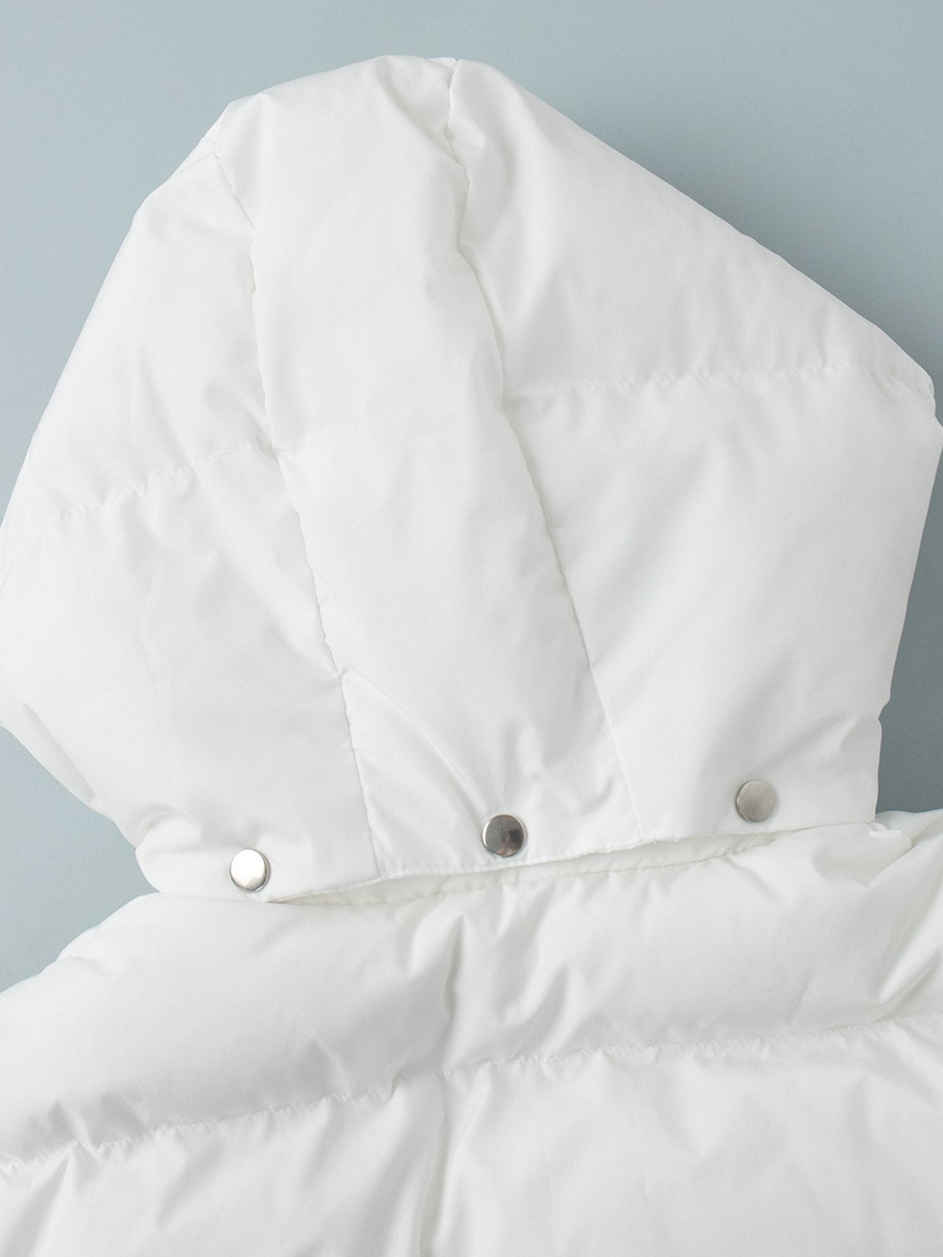 Cropped Hooded Puffer Jacket