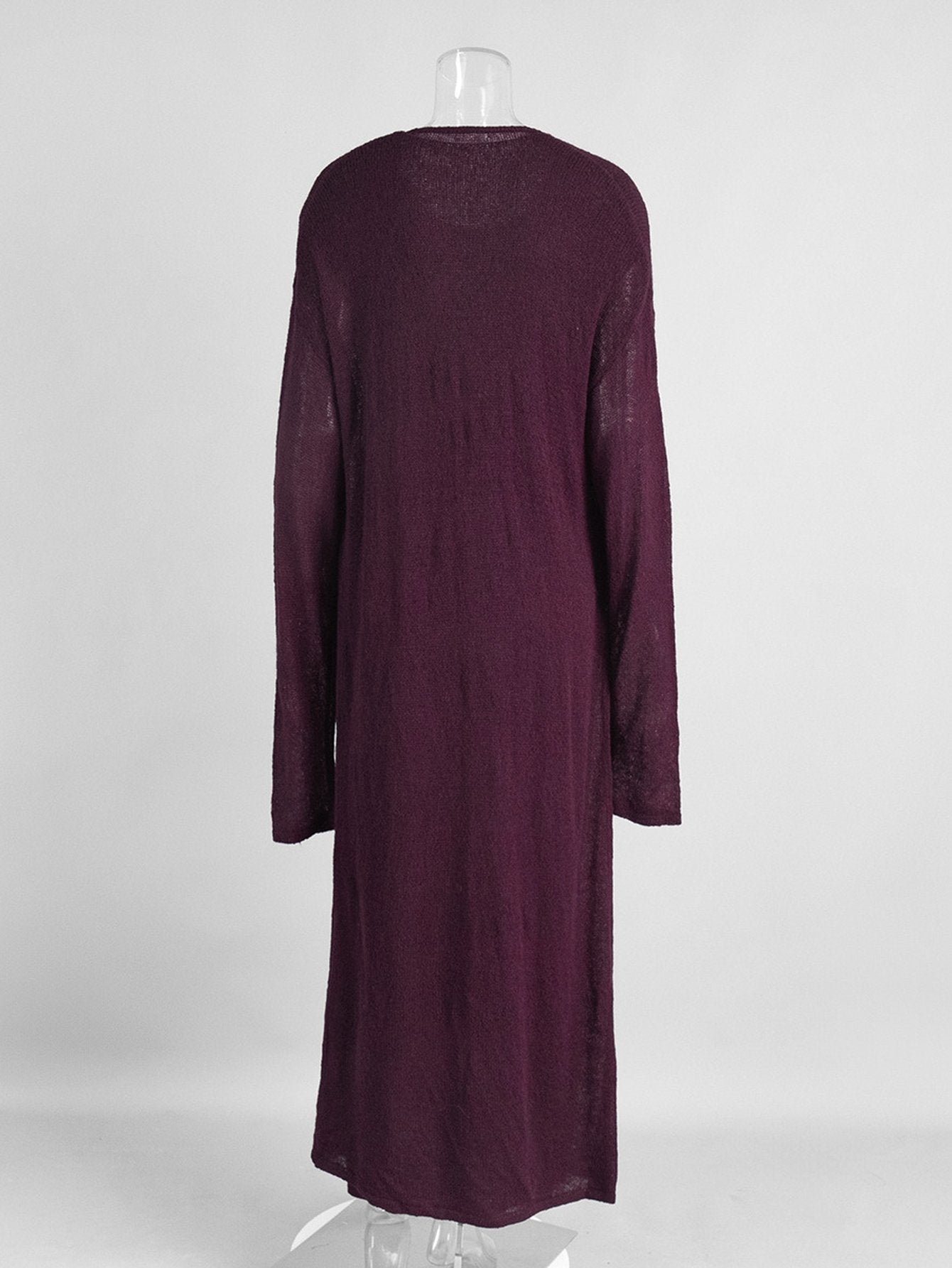 Cozy Lightweight Knit Maxi Sweater Set