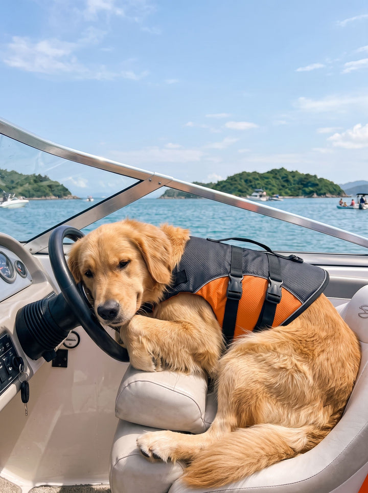 Adjustable Secure Reflective Dog Life Vest