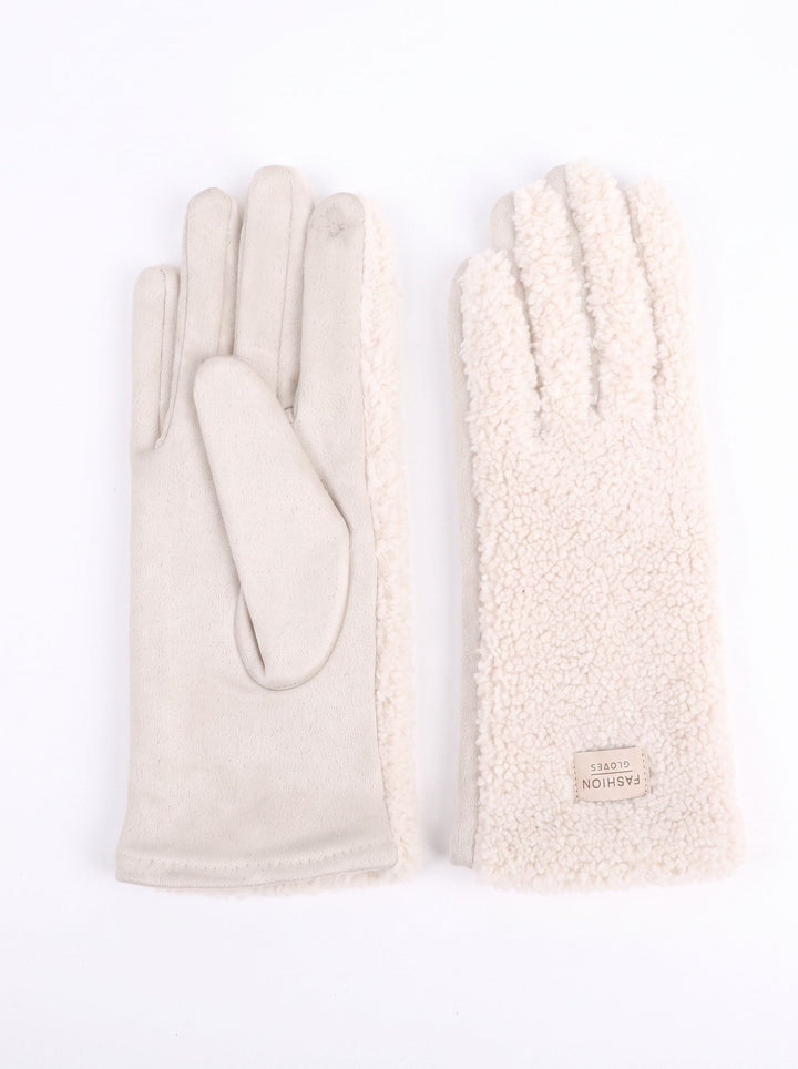 Cozy Thermal Faux Shearling Gloves