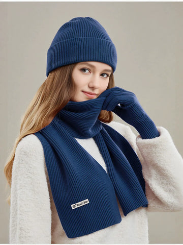 Cozy Ribbed Knit Winter Beanie