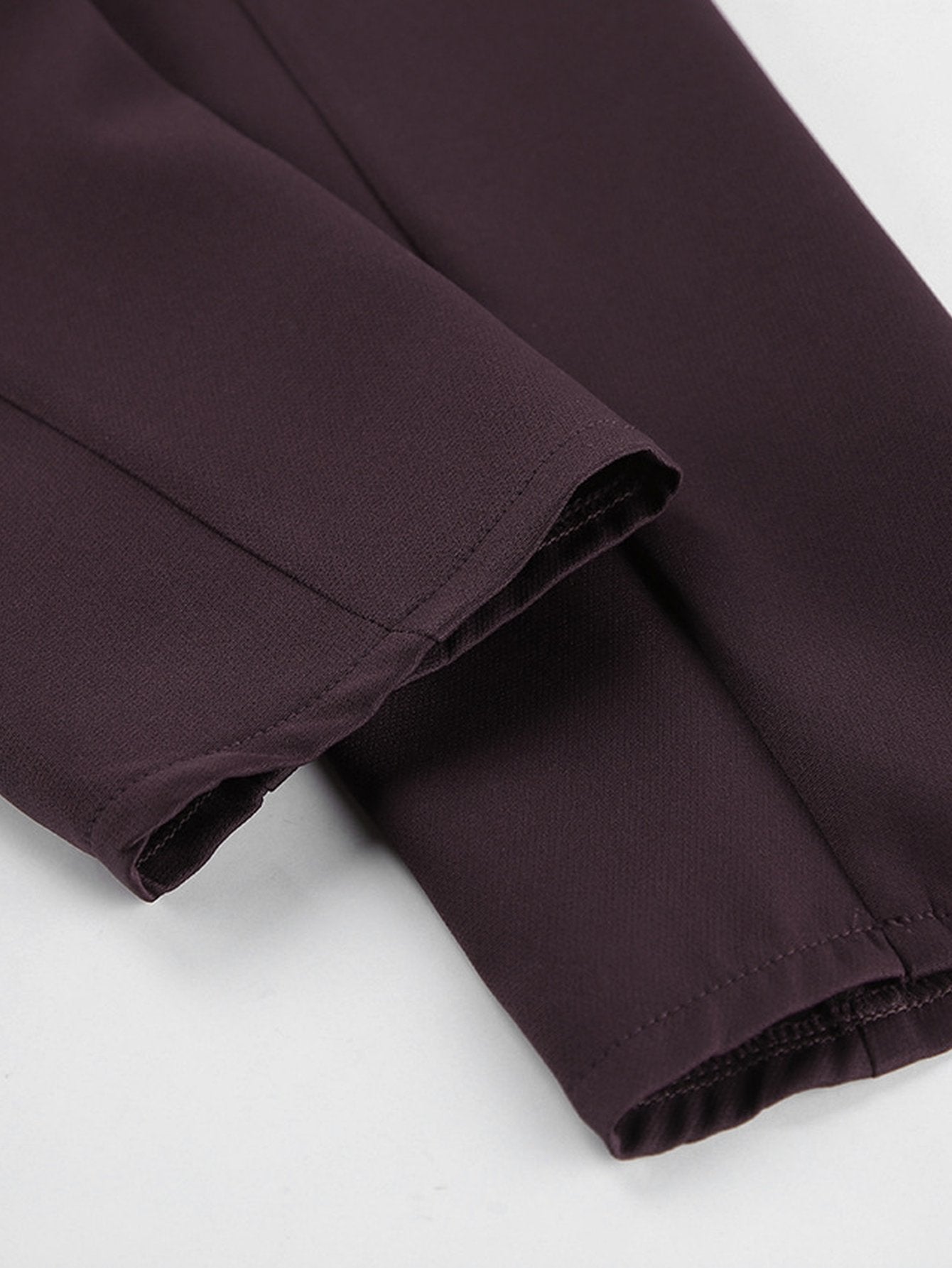 Tailored Peplum Wide Leg Pant Set