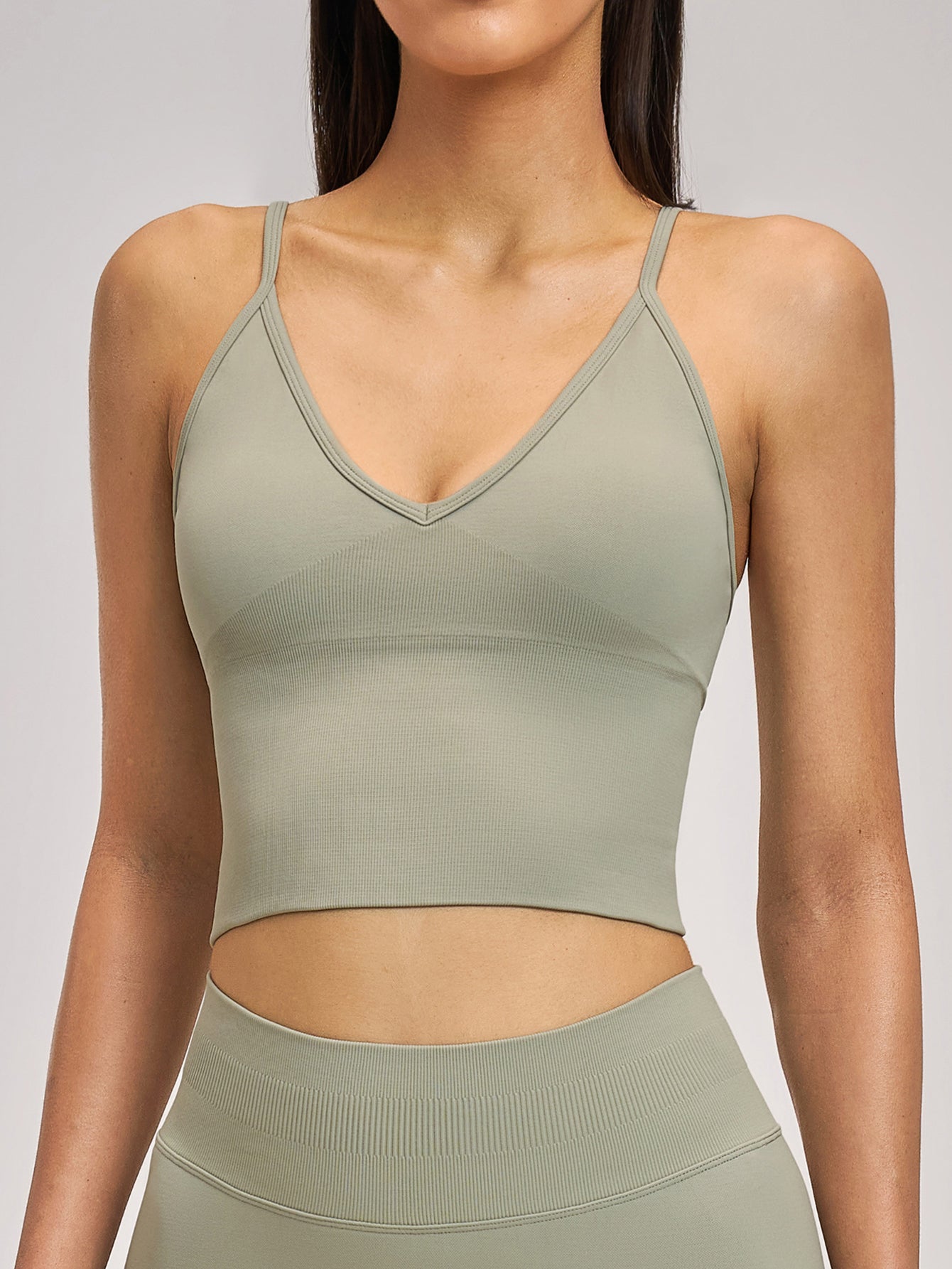 Seamless Wireless Sports Bra