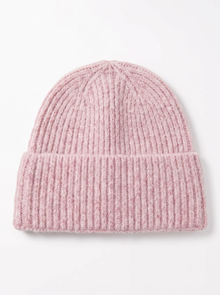 Cozy Ribbed Knit Winter Beanie
