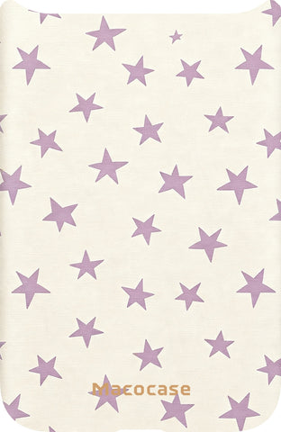 Purple Star Pattern Phone Case