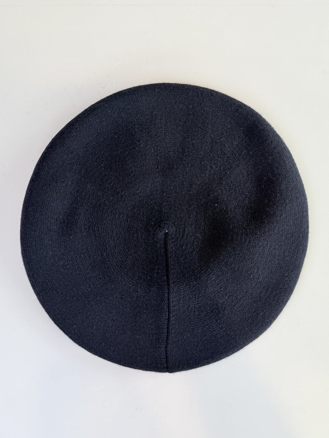 Minimalist Khaki Knit Beret Hat