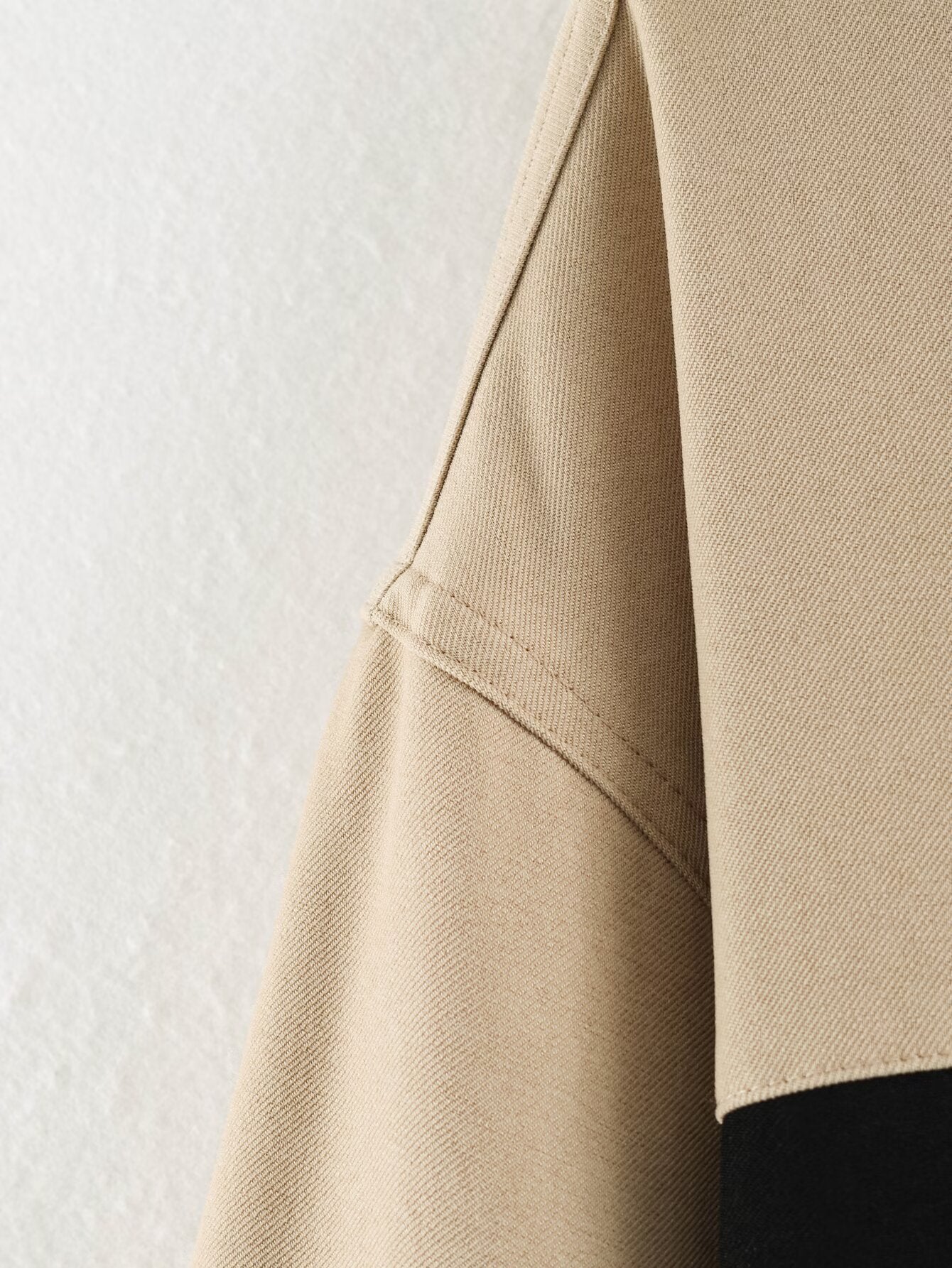 Oversized Colorblock Zip Up Jacket
