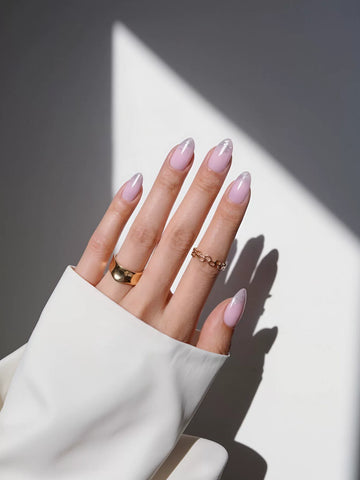 Classic Nude Almond Press On Nails