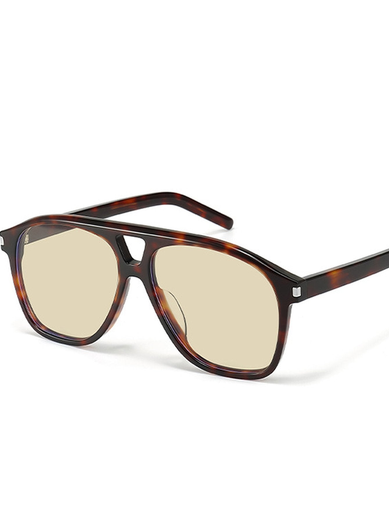 Handcrafted Oversized Black Blue Light Glasses