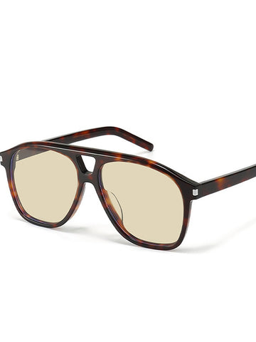Handcrafted Oversized Black Blue Light Glasses