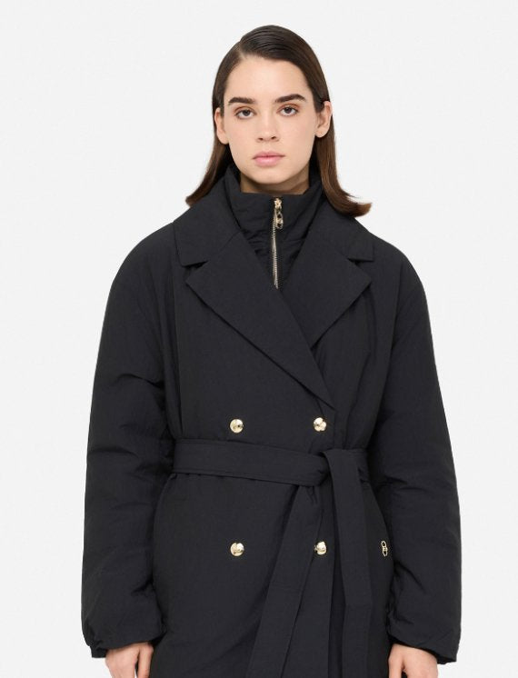 Insulated Double Breasted Trench Coat