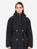 Insulated Double Breasted Trench Coat