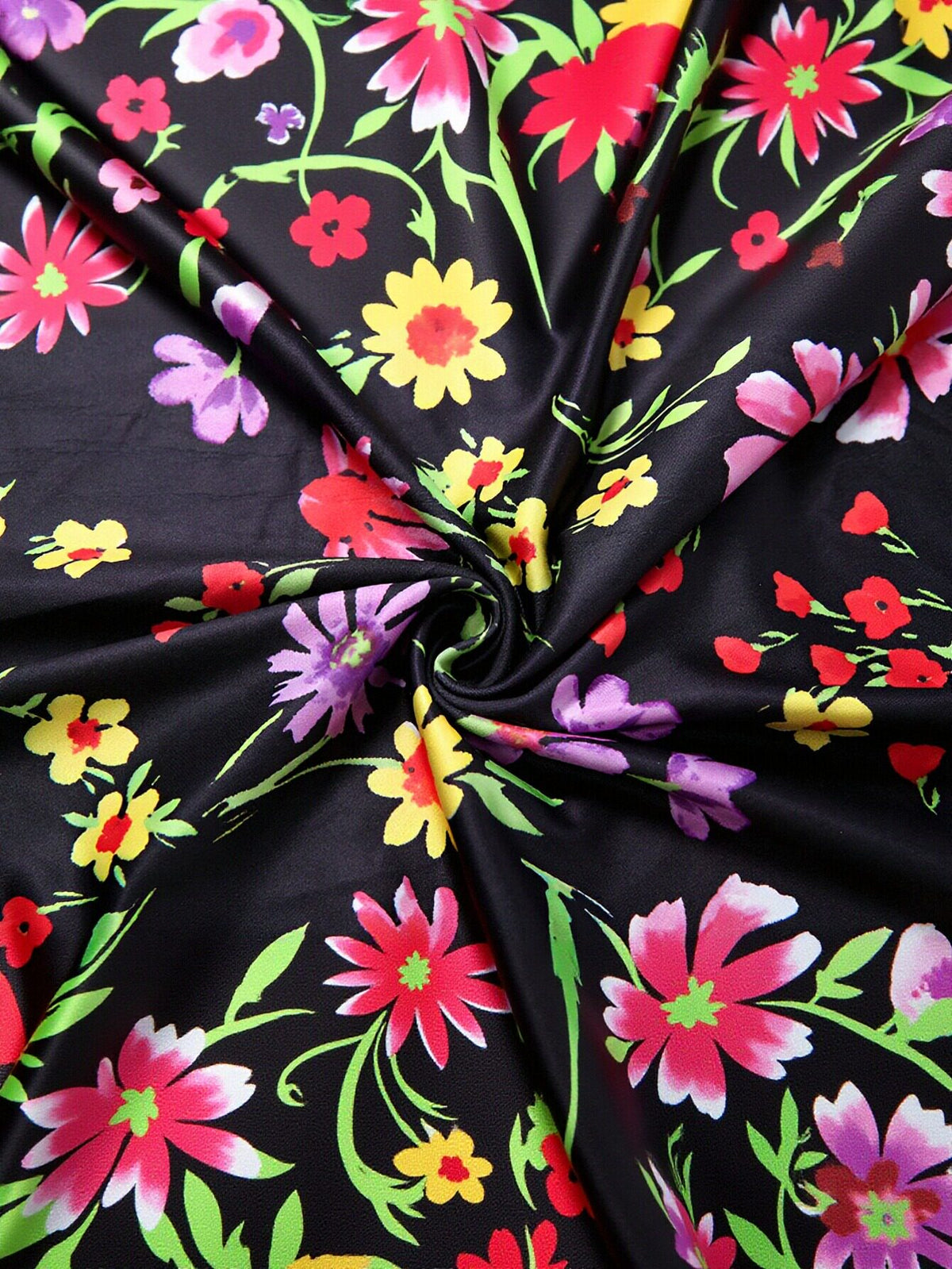 Floral Print Bodycon Summer Dress