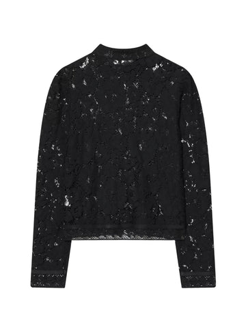 Elegant Floral Lace Blazer Jacket