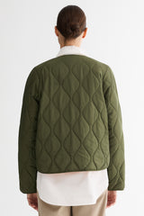 Lightweight Quilted Zip Up Jacket