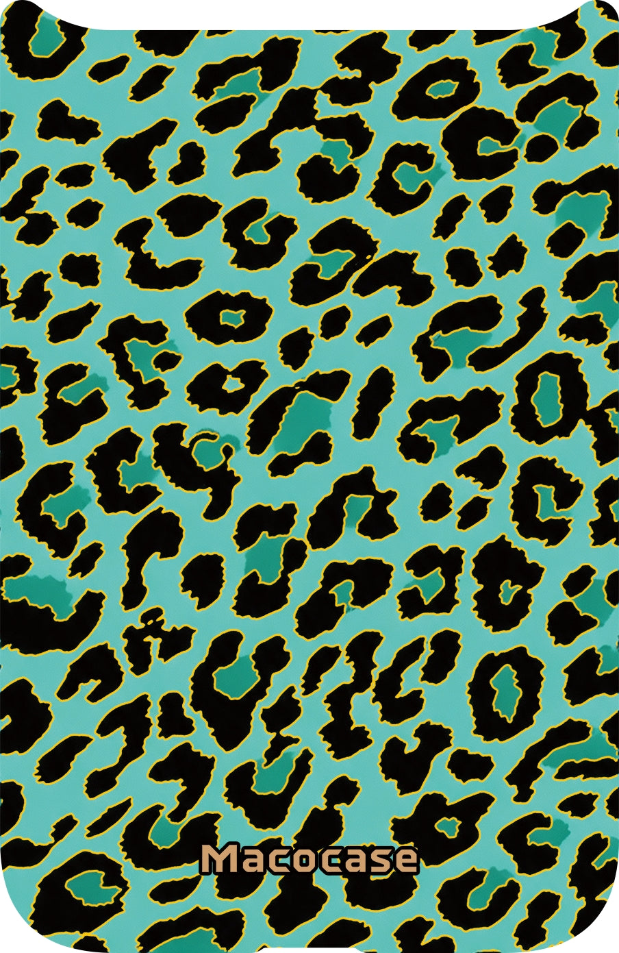 Mint Green Leopard Print Phone Case