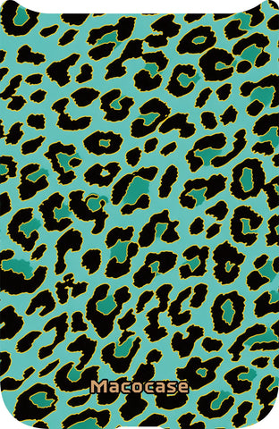 Mint Green Leopard Print Phone Case