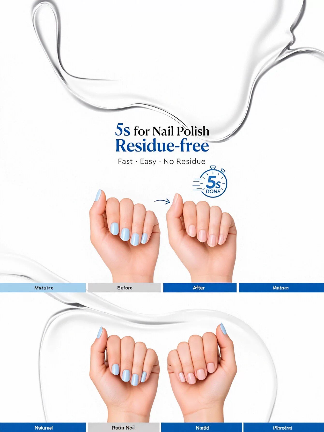 Acetone Free Quick Nail Polish Remover