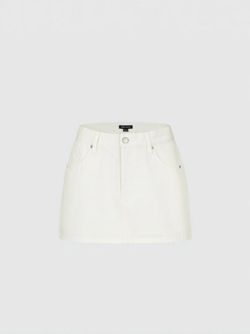 Denim Mini Skirts