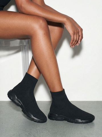 Sock Fit Durable Tread Sneakers