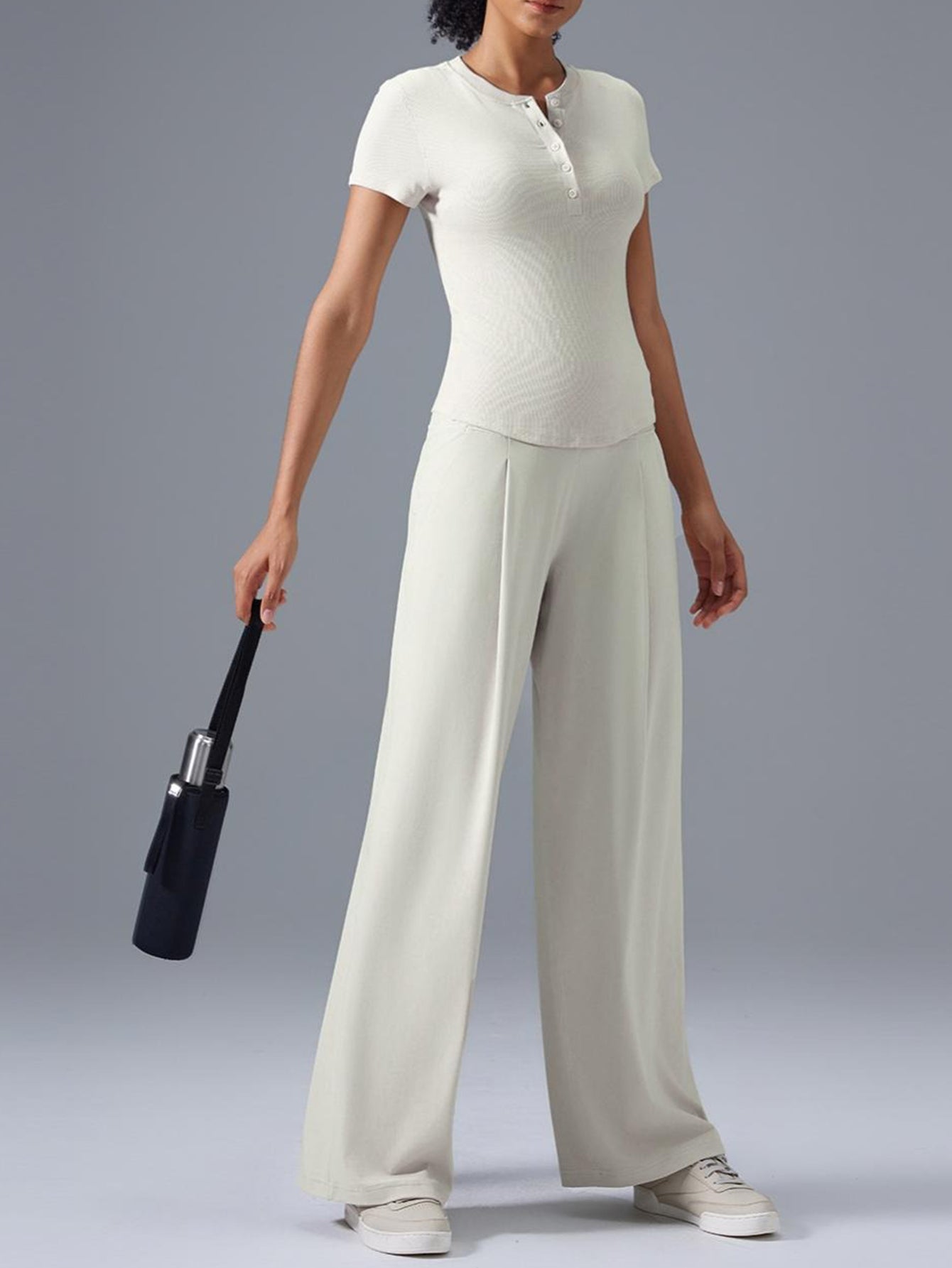 Soft Drape High-Waisted Casual Yoga Pants-Multicolor