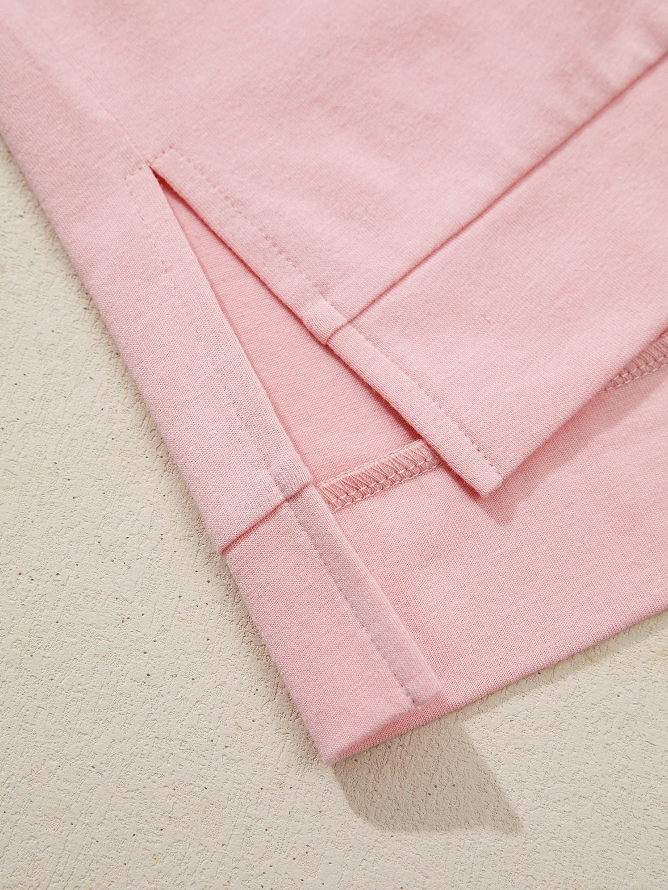 Floral Patch Color Block T-Shirt