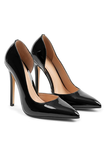 Classic Patent Pointed Toe Stiletto Heels